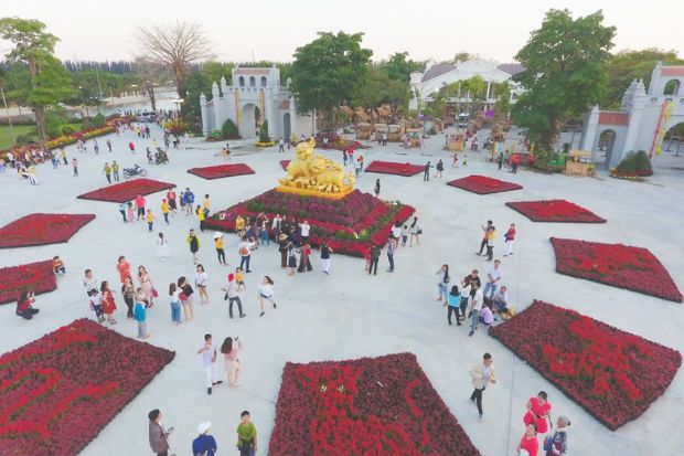 quảng trường happyland - khu du lịch happyland - Hình 4