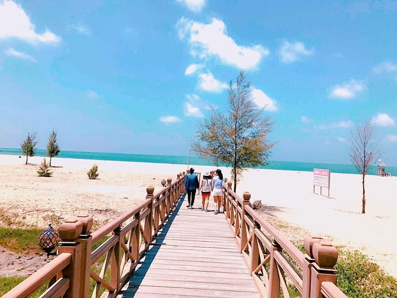 review khu du lịch hồ tràm - Hình 4