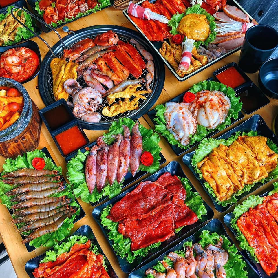review quán buffet lẩu nướng không khói nam hải 99k - Hình 1