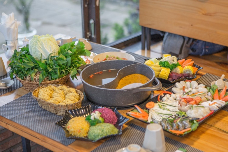 review quán buffet rau đà lạt - Hình 3