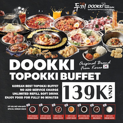 review quán buffet tokbokki dokki - Hình 3