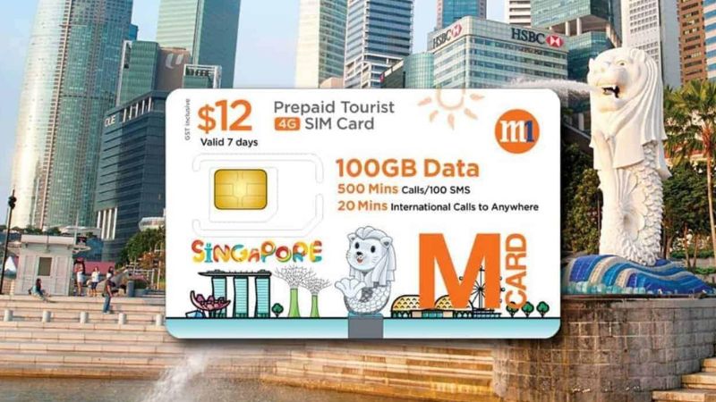 sim du lịch singapore - Hình 1