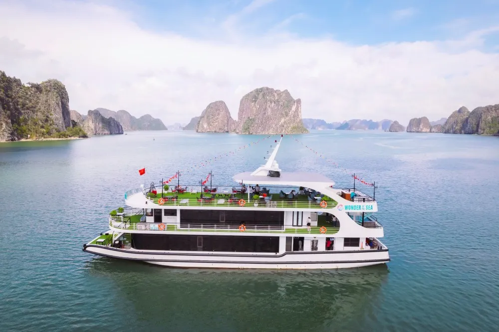 tàu du lịch wonder sea - Hình 1
