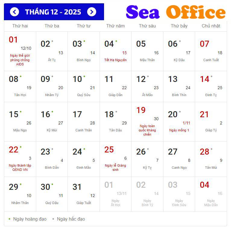 tháng 12 âm lịch 2025 đủ hay thiếu - Hình 3