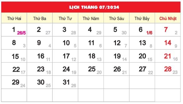 tháng 5 âm lịch đủ hay thiếu - Hình 2