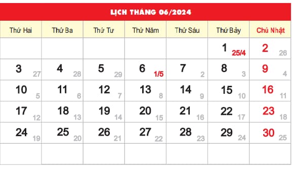 tháng 6 âm lịch đủ hay thiếu - Hình 2