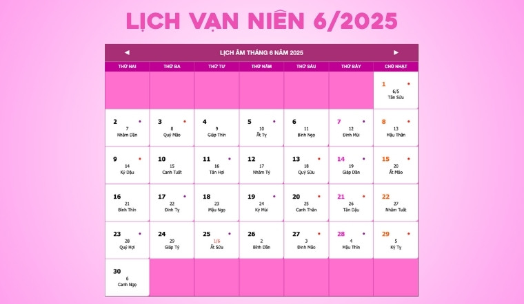 tháng 6 âm lịch đủ hay thiếu - Hình 4