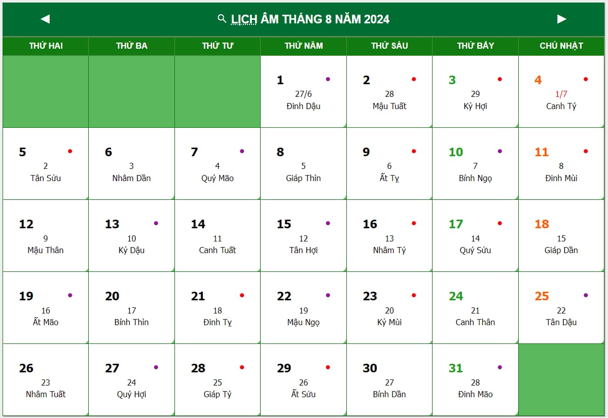 tháng 7 âm lịch thiếu hay đủ - Hình 1