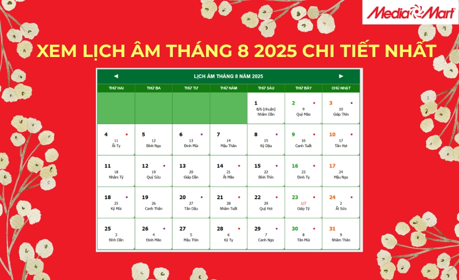 tháng 8 âm lịch đủ hay thiếu - Hình 2