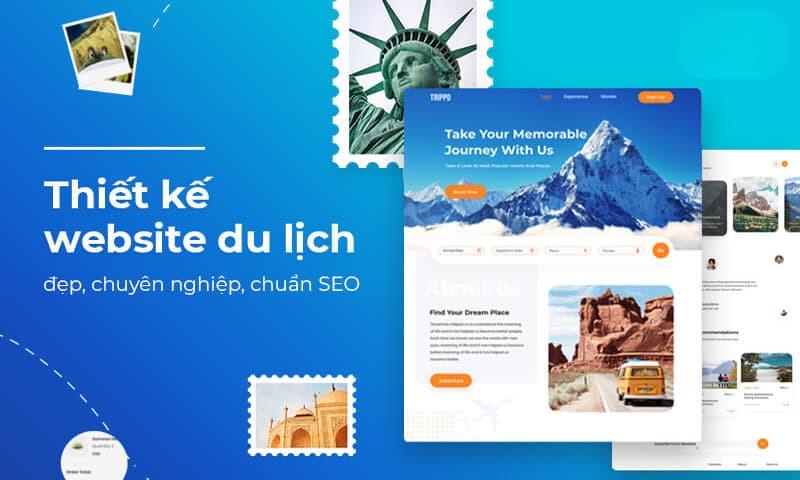 thiết kế website du lịch - Hình 1