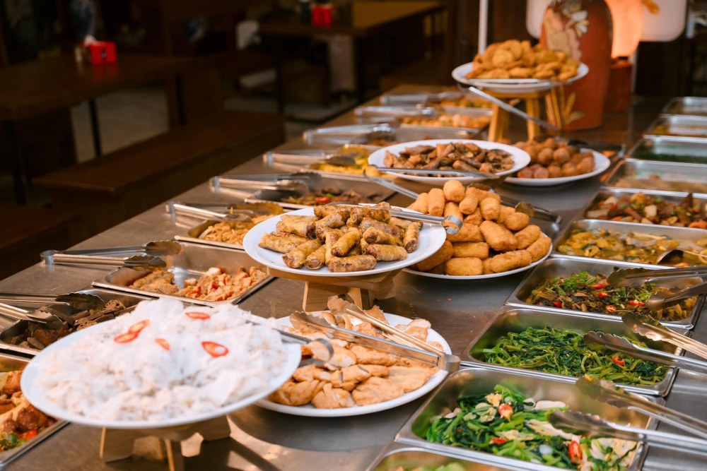tịnh thực quán buffet chay - Hình 2