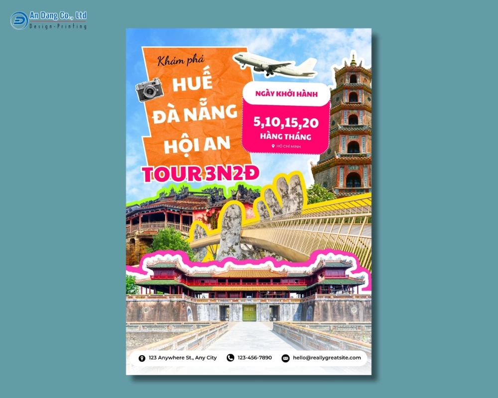 tờ rơi quảng cáo du lịch - Hình 5