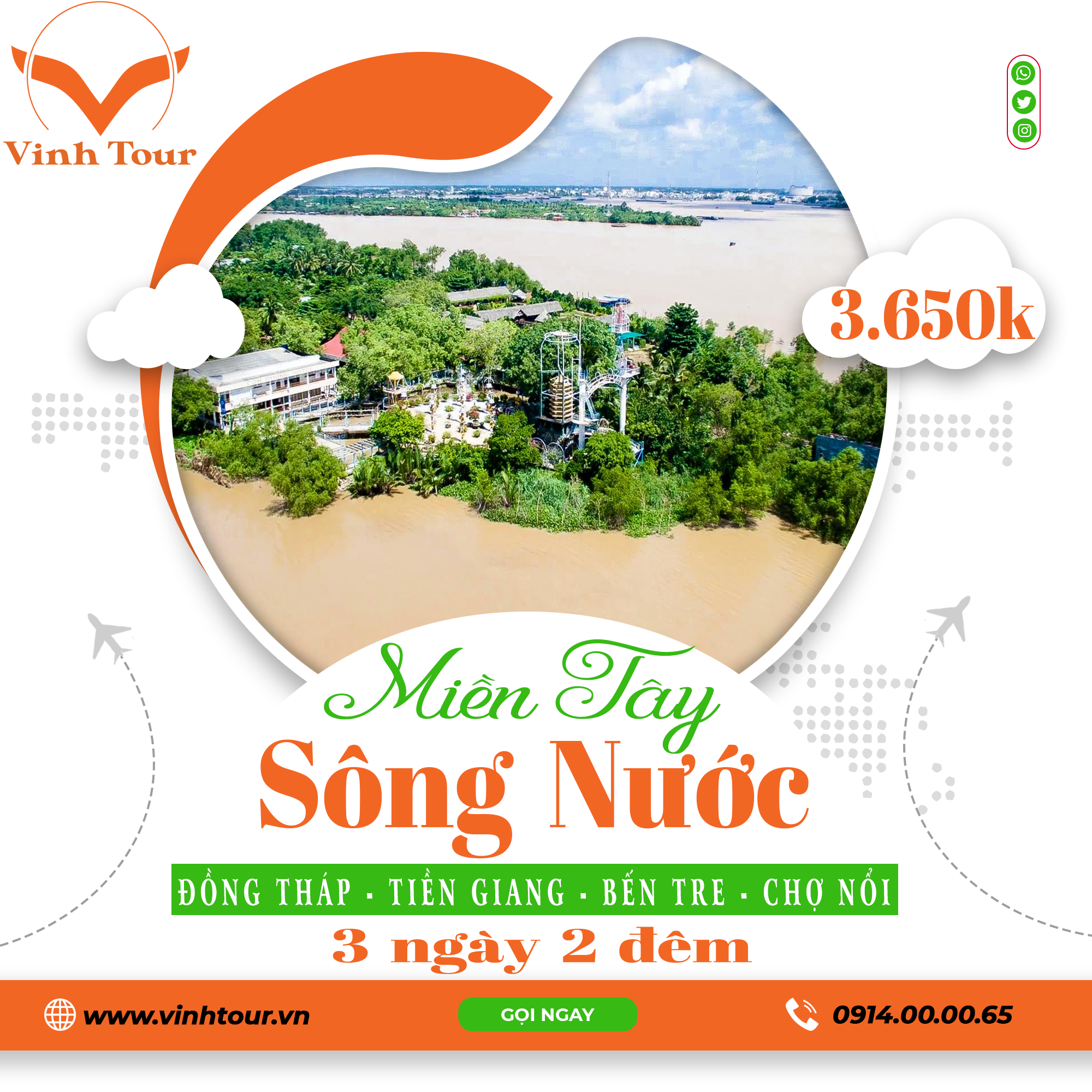 tour du lịch 3 ngày tại đồng tháp - Hình 2
