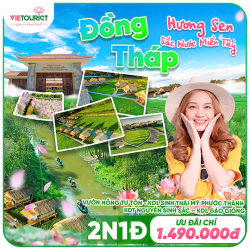 tour du lịch 3 ngày tại đồng tháp - Hình 4