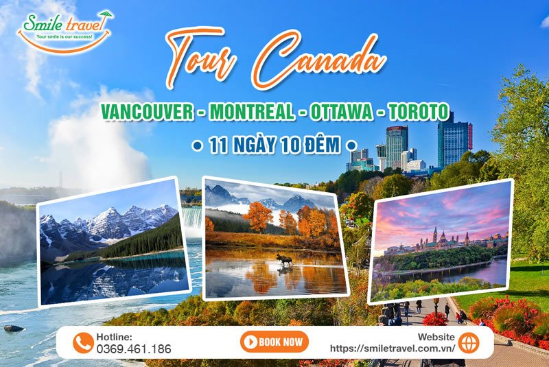tour du lịch canada - Hình 1