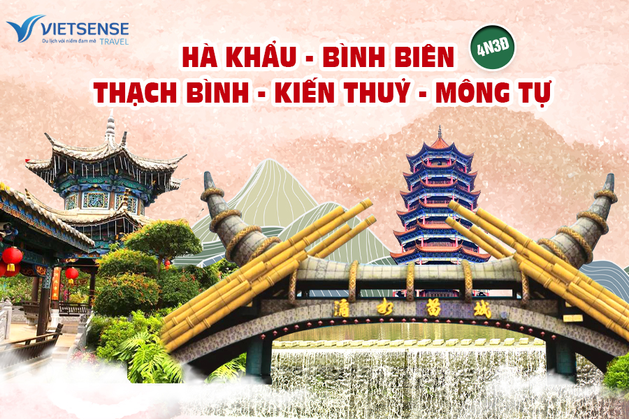 tour du lịch china tuor hà khẩu bình biên mông tự - Hình 4