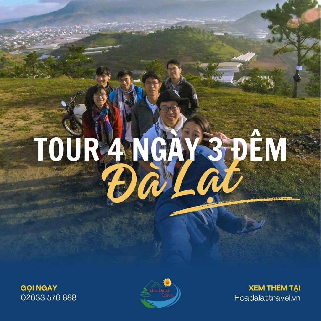 tour du lịch đà lạt 4 ngày 3 đêm - Hình 1