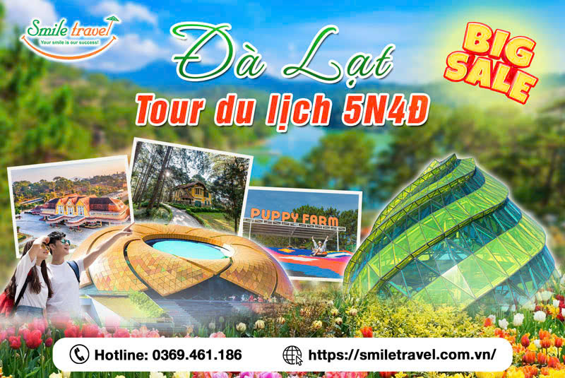 tour du lịch đà lạt giá rẻ - Hình 1