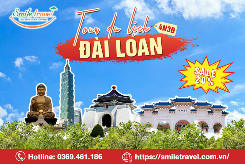 tour du lịch đài loan 4 ngày 3 đêm - Hình 1