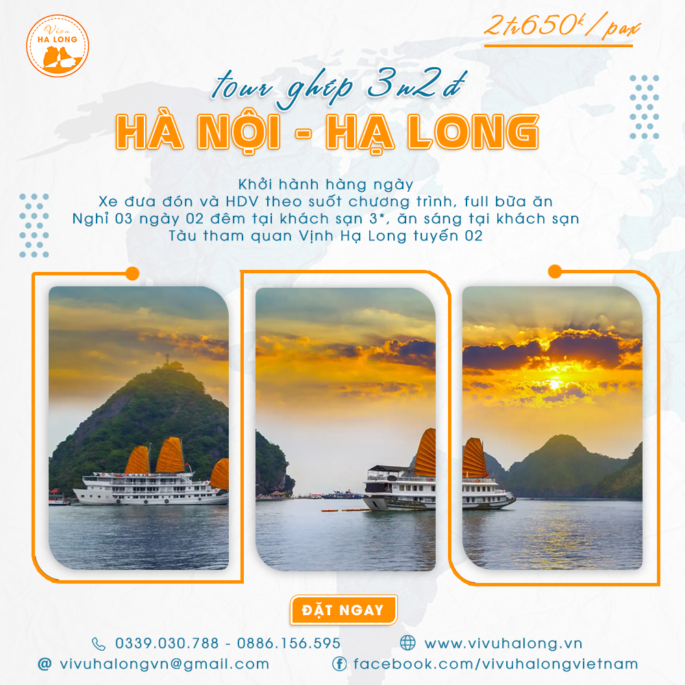 tour du lịch hạ long 3 ngày 2 đêm - Hình 4