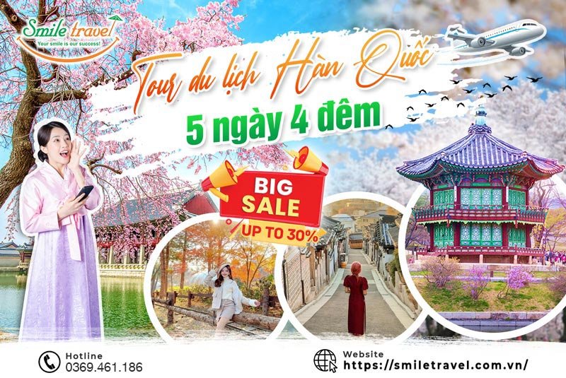 tour du lịch hàn quốc 5 ngày 4 đêm - Hình 2