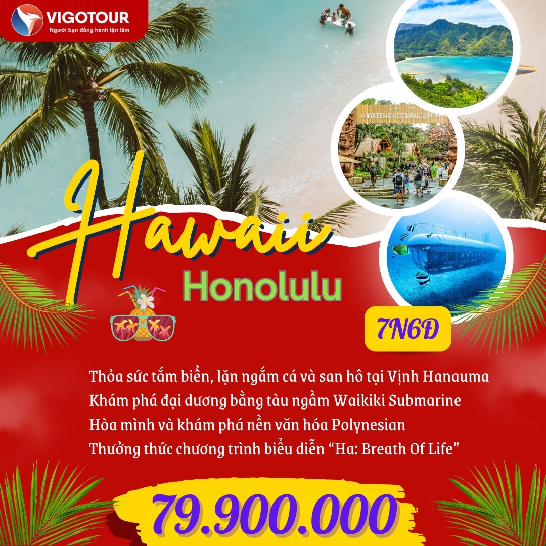 tour du lịch hawaii - Hình 3
