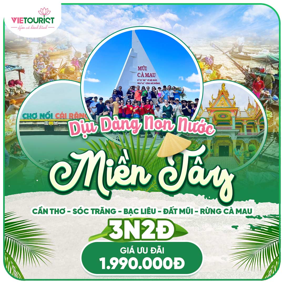 tour du lịch miền tây 3 ngày 2 đêm - Hình 1