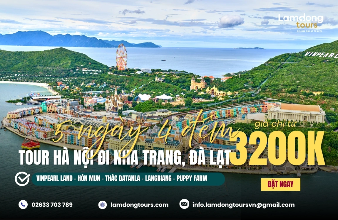tour du lịch nha trang đà lạt từ hà nội - Hình 4