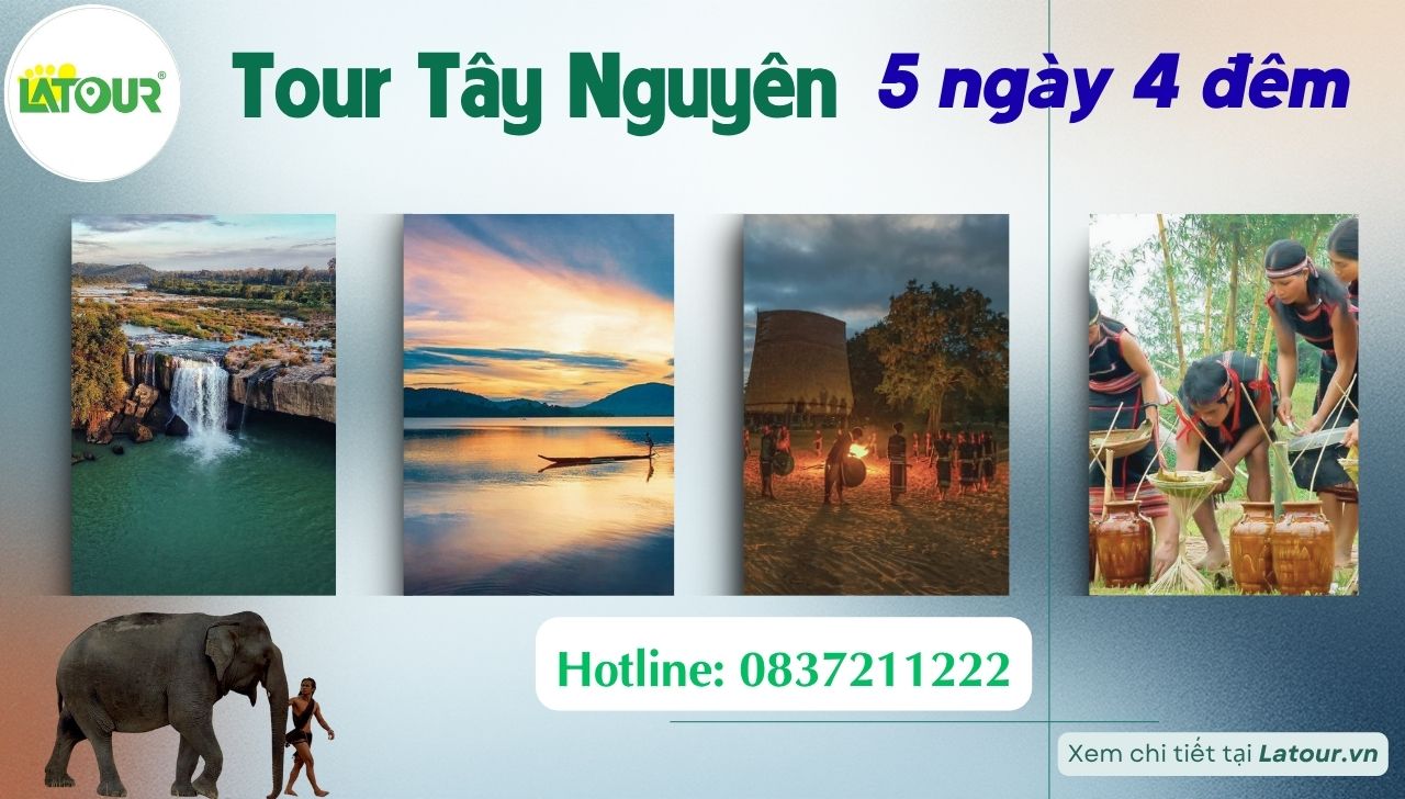 tour du lịch tây nguyên 5 ngày 4 đêm - Hình 3