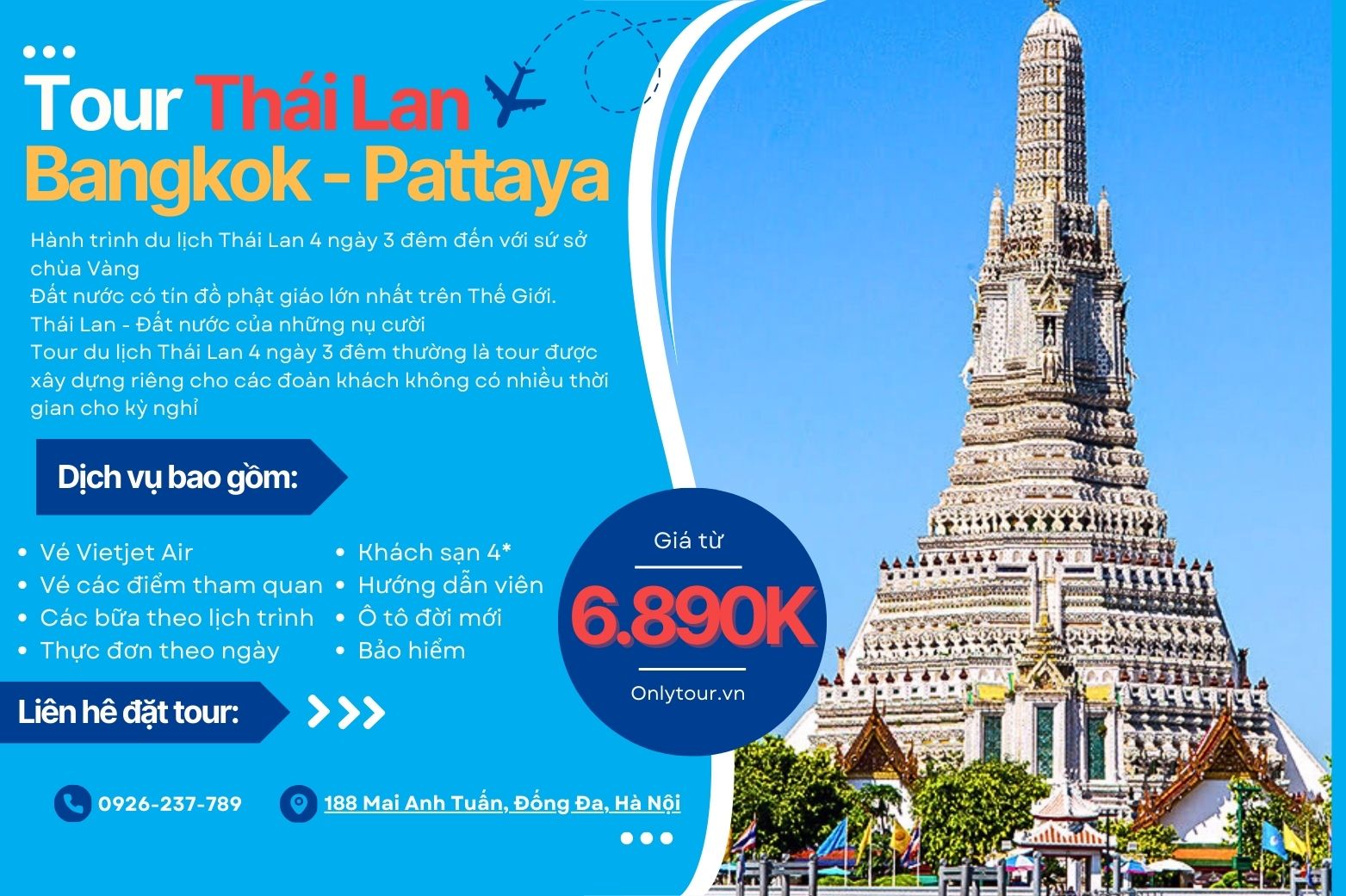 tour du lịch thái lan 4 ngày 3 đêm - Hình 5