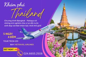 tour du lịch thái lan 5 ngày 4 đêm vietravel