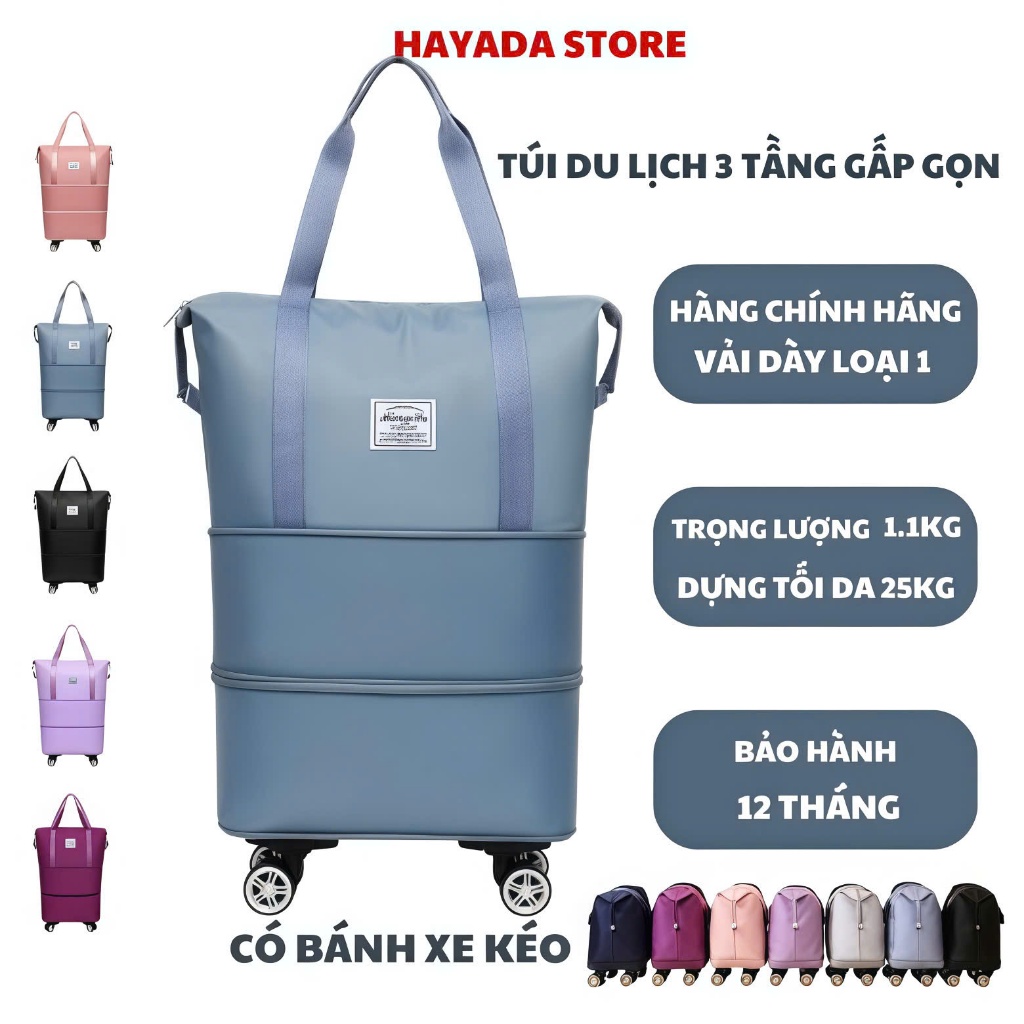 túi du lịch gấp gọn - Hình 5