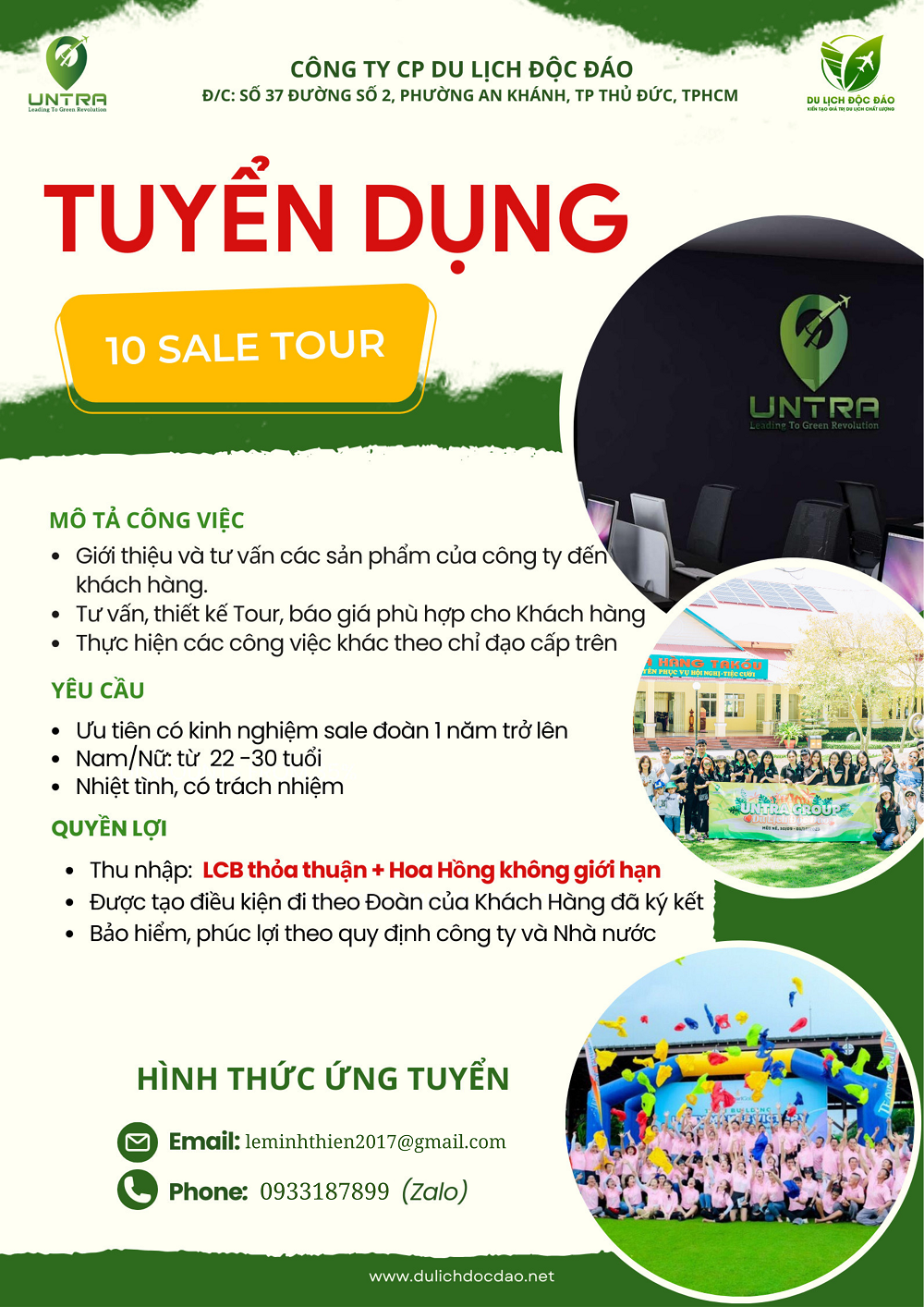 tuyển dụng sale tour du lịch tphcm - Hình 4