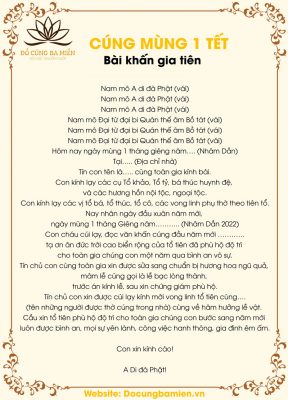 văn cúng mùng 1 - Hình 2