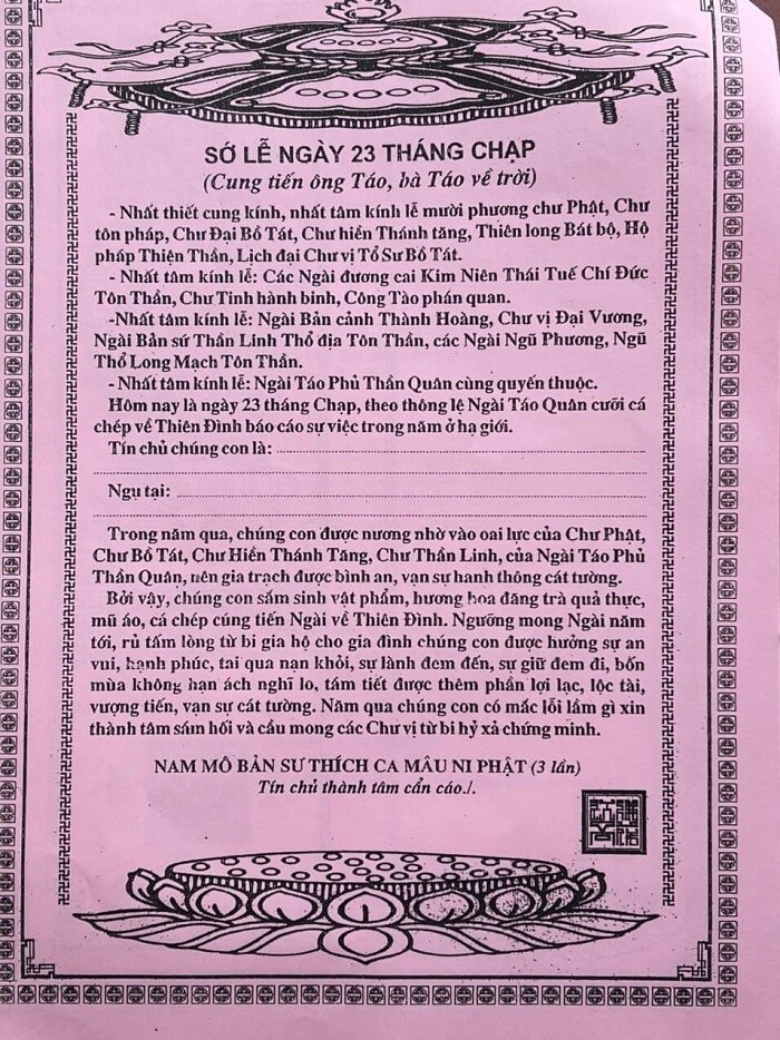 văn cúng ông táo - Hình 4