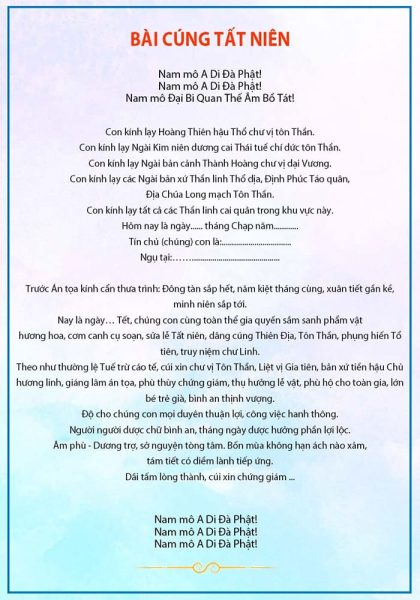 văn cúng tất niên - Hình 2