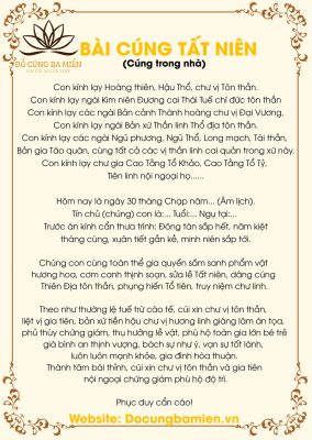 văn cúng tất niên - Hình 4