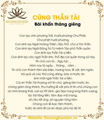 văn cúng thần tài - Hình 4