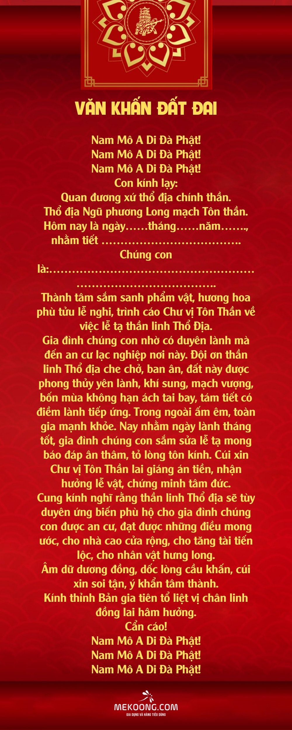 văn khấn cúng đất đai trong nhà - Hình 2