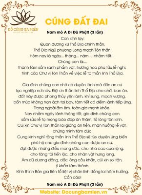 văn khấn cúng đất đai trong nhà - Hình 4