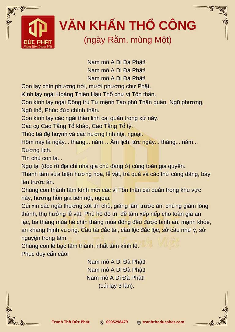 văn khấn mùng 1 ngày rằm - Hình 2