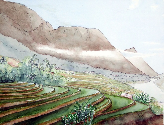 vẽ địa điểm du lịch - Hình 5