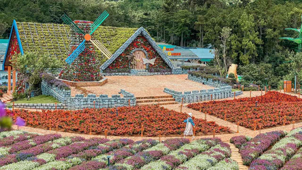 vé khu du lịch fresh garden dalat - Hình 5