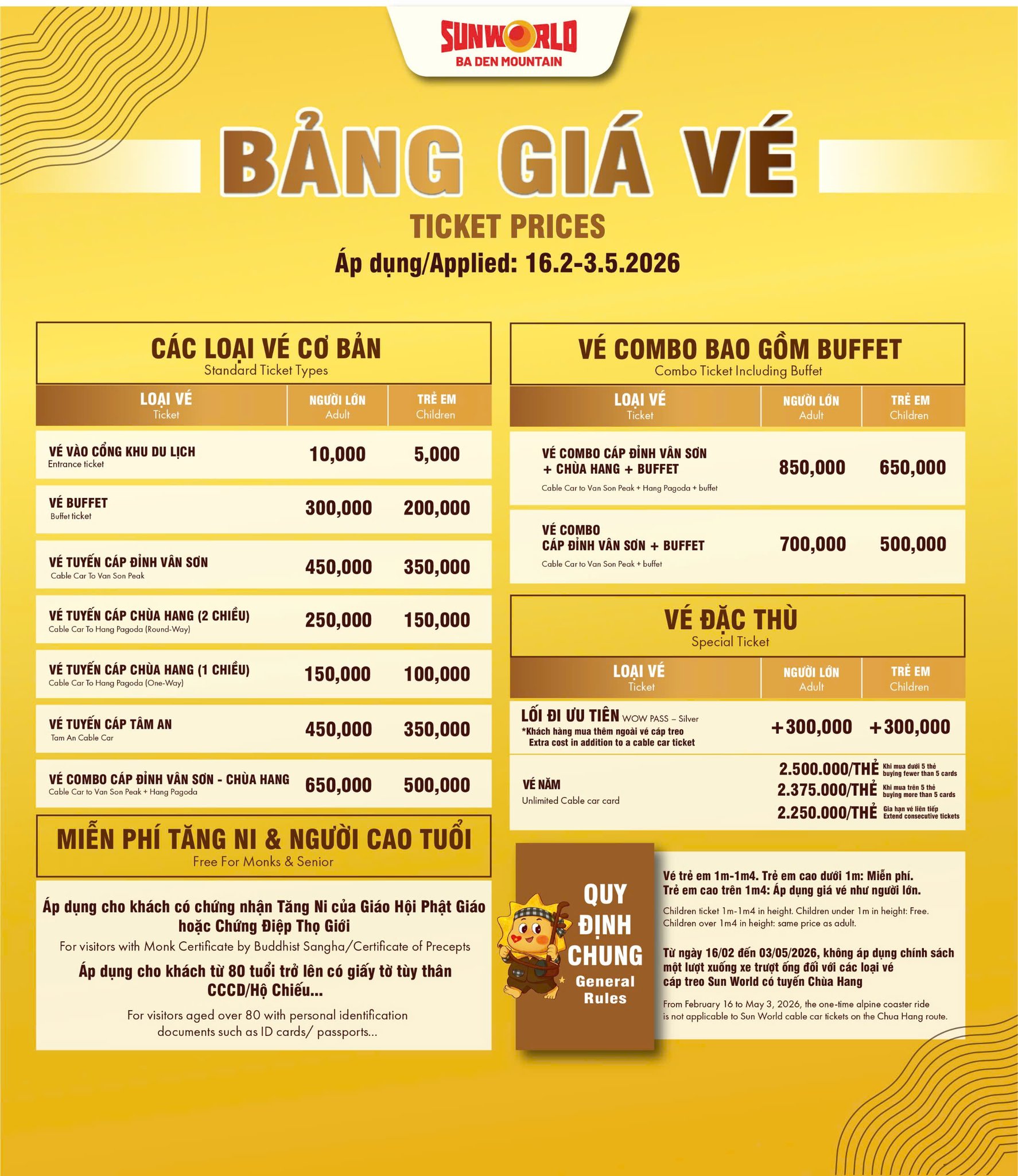 vé khu du lịch núi bà đen - Hình 5