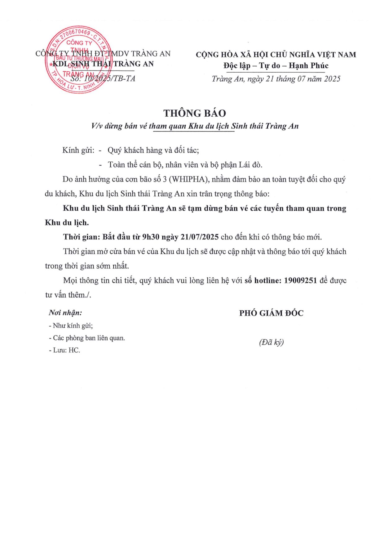 vé khu du lịch sinh thái tràng an - Hình 4