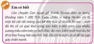 ví dụ về lịch sử được con người nhận thức