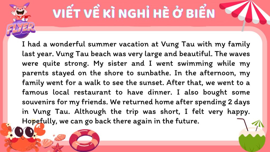 viết về đi du lịch bằng tiếng anh ngắn gọn - Hình 2