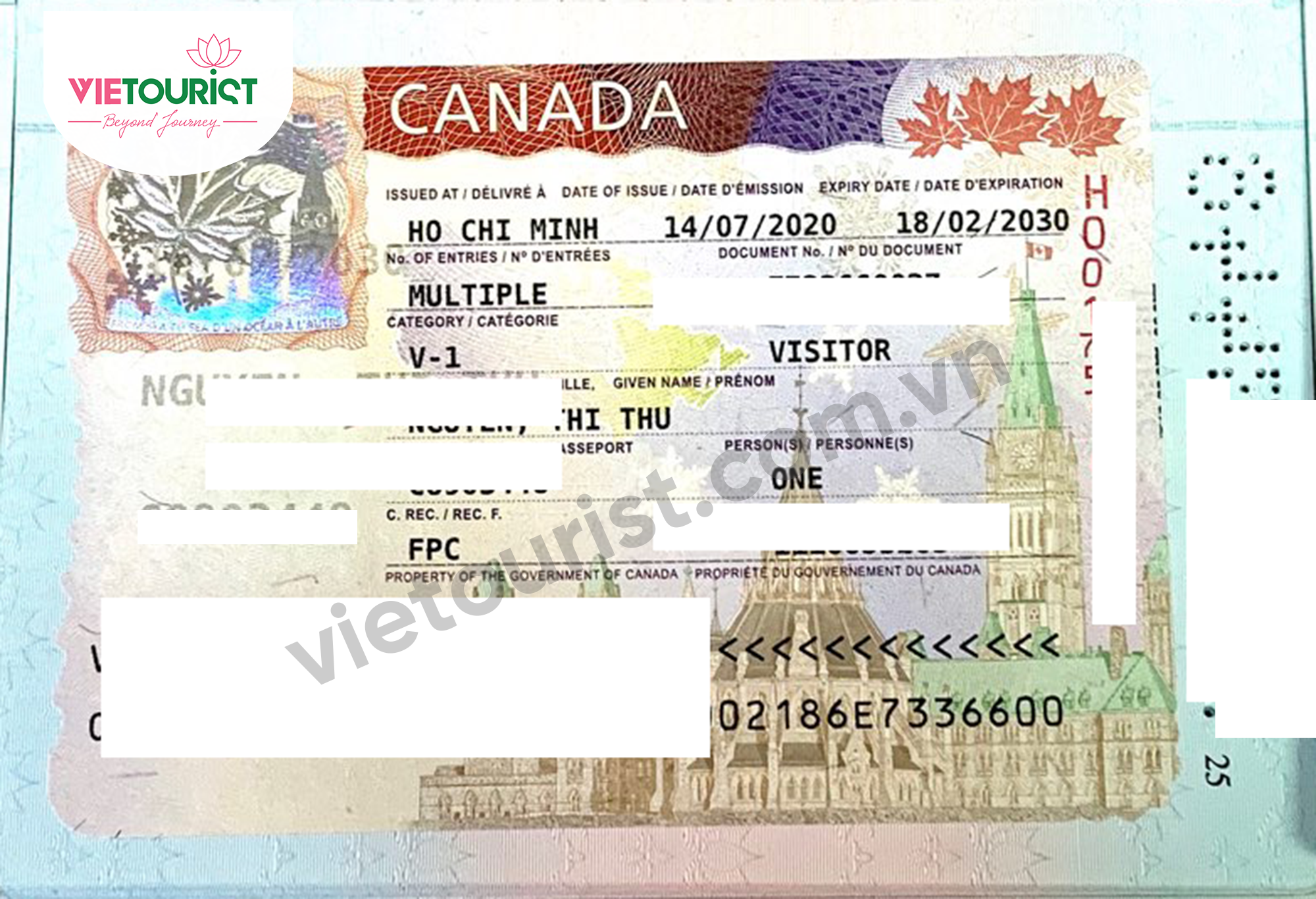 visa du lịch canada 10 năm - Hình 3