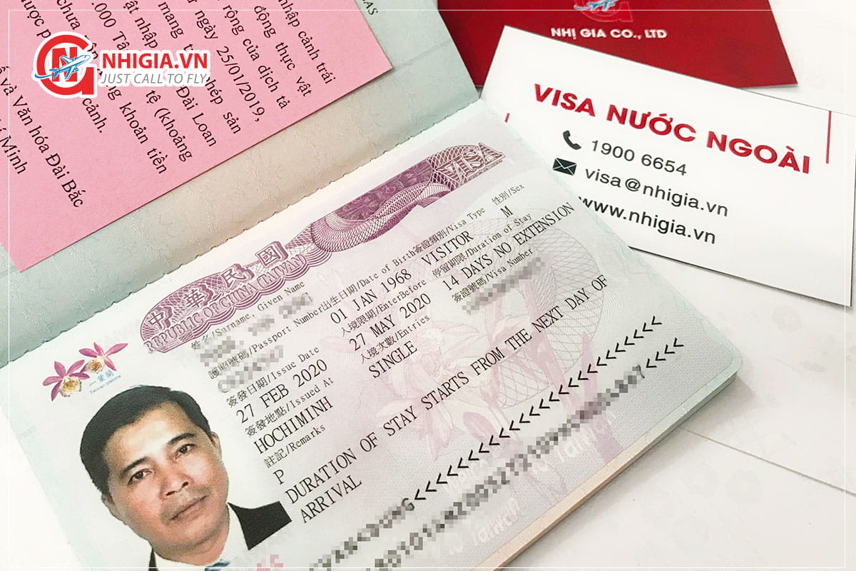 visa du lịch đài loan - Hình 4