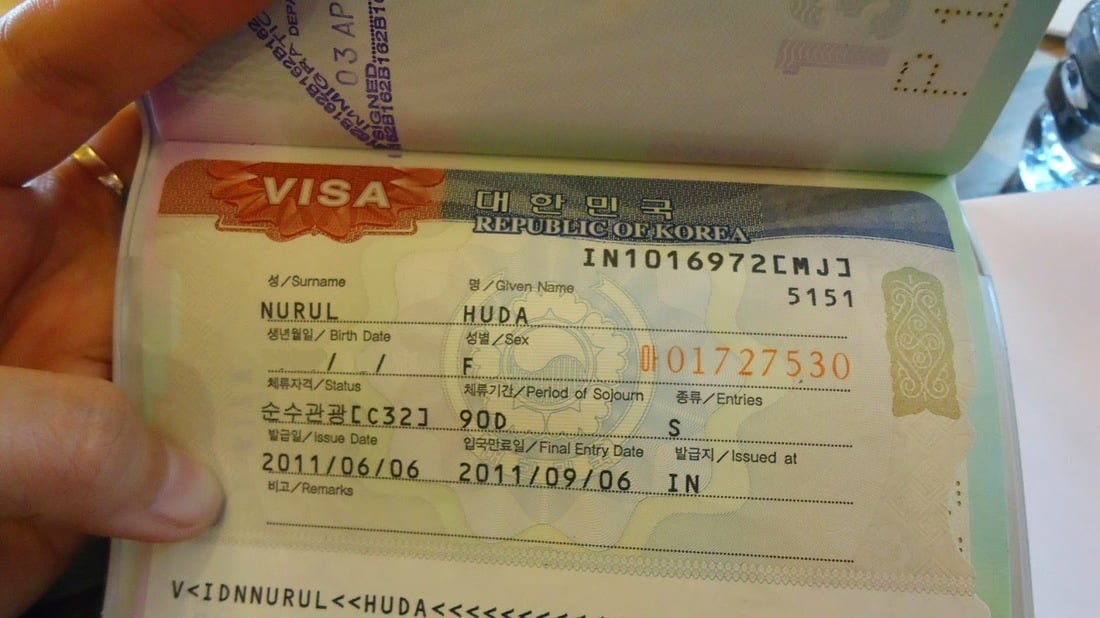 visa du lịch hàn quốc có thời hạn bao lâu - Hình 4